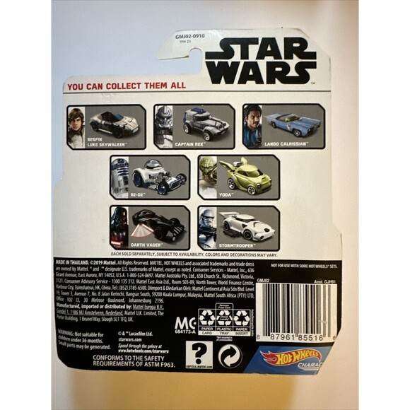 Hot Wheels Star Wars: (2019) 40th The Empire Strikes Back- C-3PO Character Cars - Picture 2 of 2